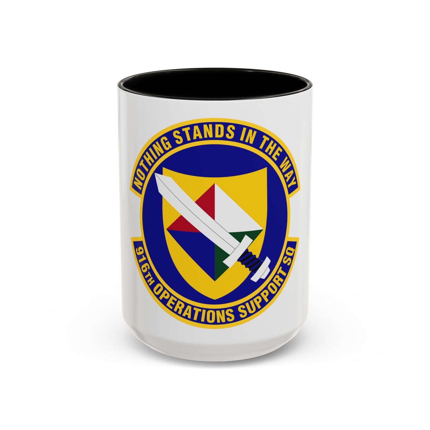 916th Operations Support Squadron (U.S. Air Force) Accent Coffee Mug