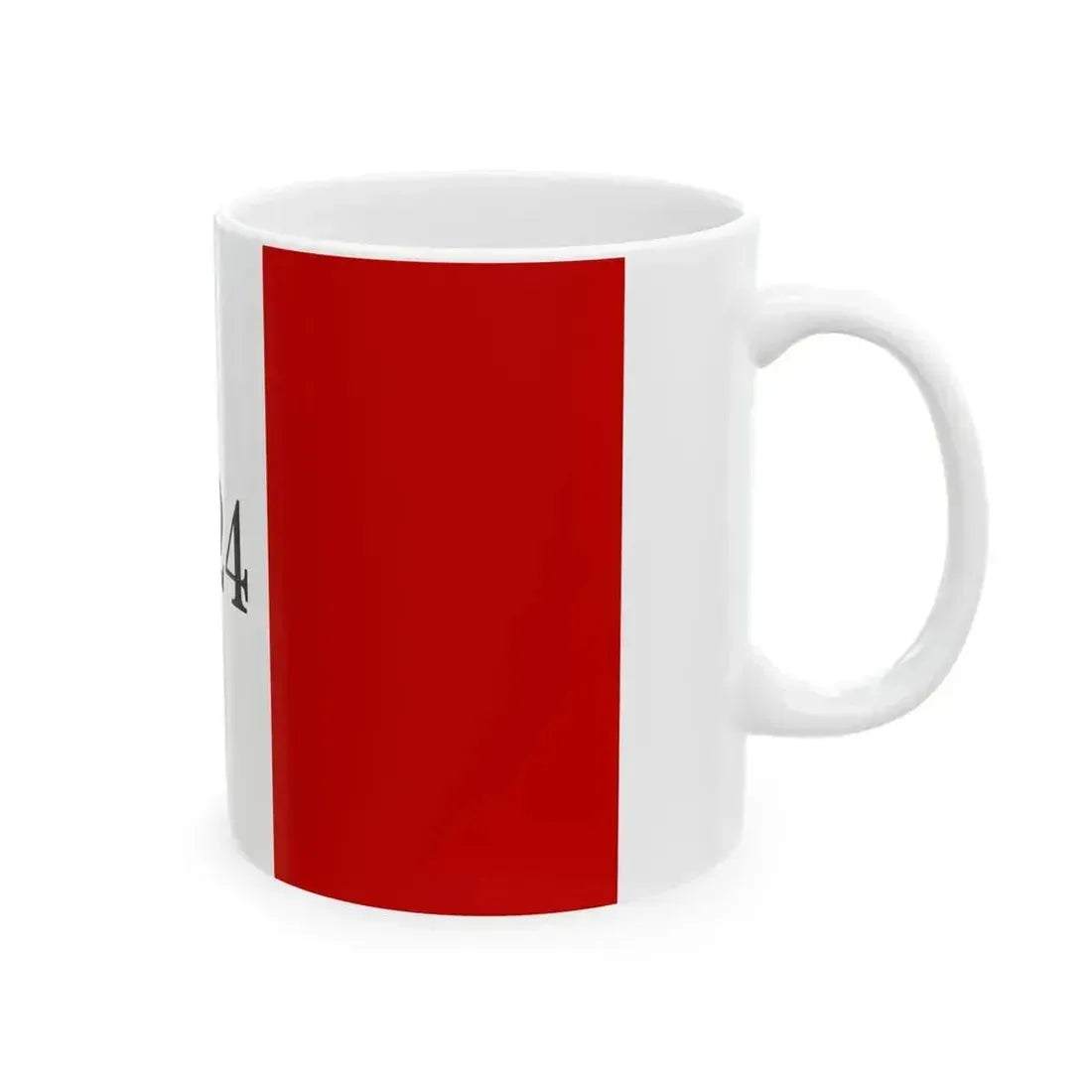 1824 Flag (United States) White Coffee Mug - Go Mug Yourself