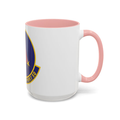412th Test Support Squadron (U.S. Air Force) Accent Coffee Mug