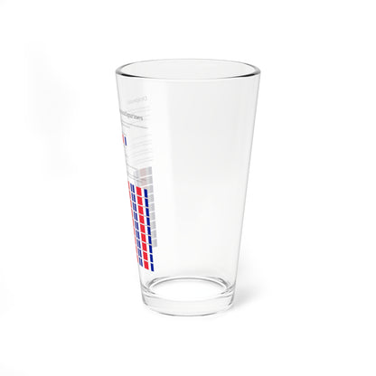 Drapeaux-Fr-minifigs-fr (France) Pint Glass 16oz