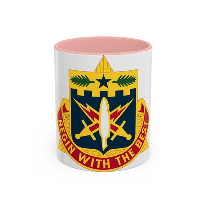 46th Adjutant General Battalion (U.S. Army) Accent Coffee Mug