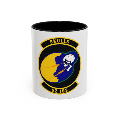 92 Information Operations Squadron ACC (U.S. Air Force) Accent Coffee Mug