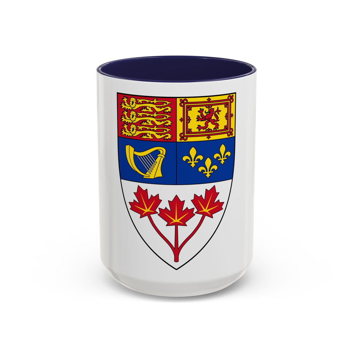 Arms of Canada (shield) - Accent Coffee Mug