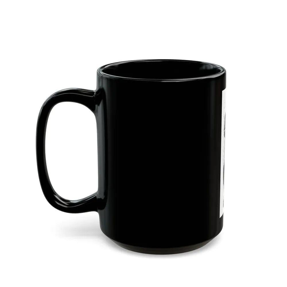 Burberry advertisement, 1937 (1) - Black Coffee Mug-Go Mug Yourself