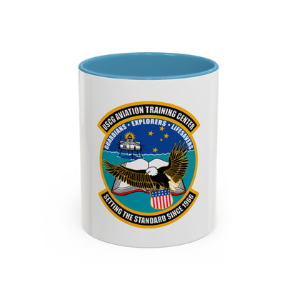 ATC Mobile AL   Aviation Training Center (U.S. Coast Guard) Accent Coffee Mug
