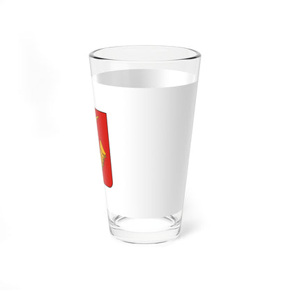 Flag of Olmod variant (Hungary) Pint Glass 16oz