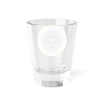 Verre à liqueur de 1,5 oz pour activités médiatiques de défense (armée américaine)