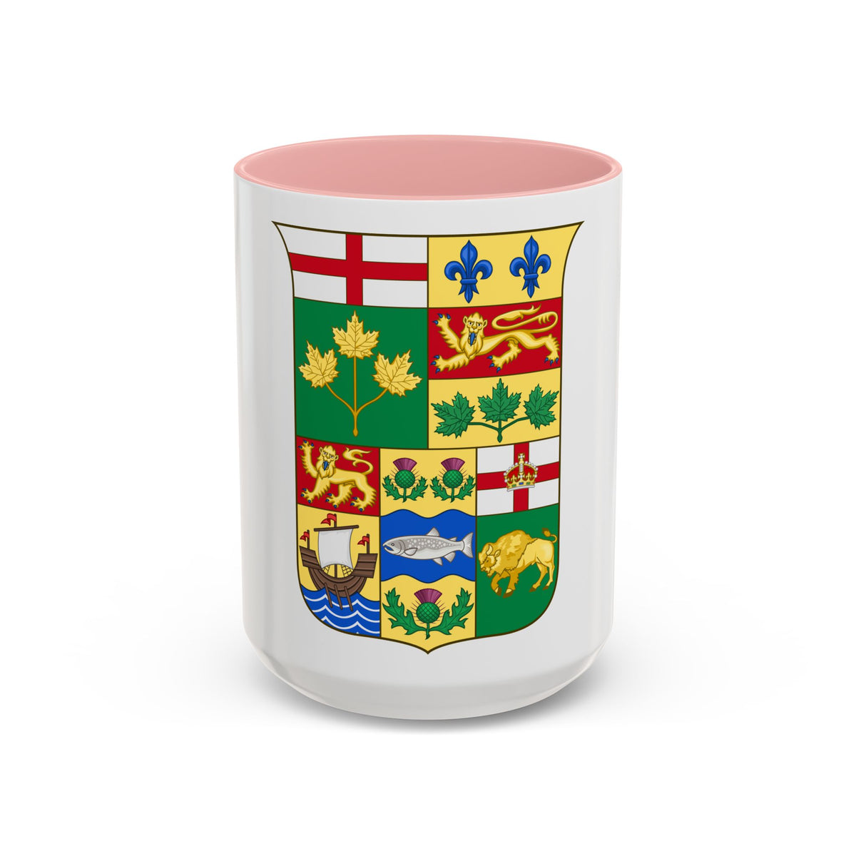 Arms of Canada 1870 - Accent Coffee Mug