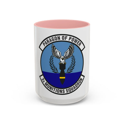 2d Munitions Squadron (U.S. Air Force) Accent Coffee Mug