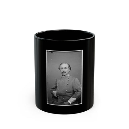 Black and white studio portrait of a mustached man in a grey military coat with star-embroidered collar and braided cuffs.