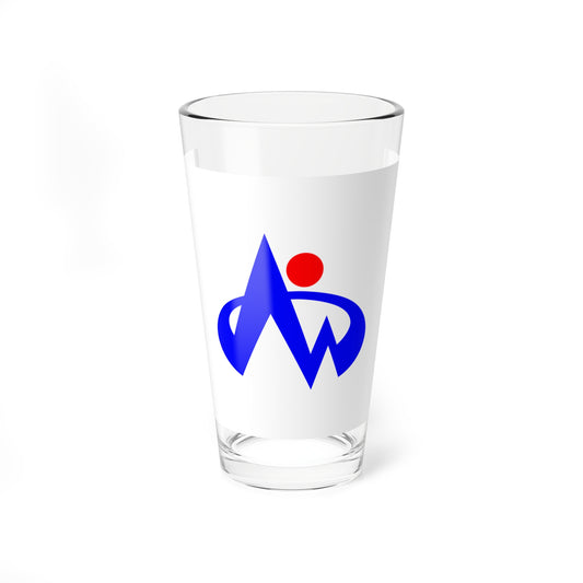 Flag of Minamishimabara Nagasaki (Japan) Pint Glass 16oz