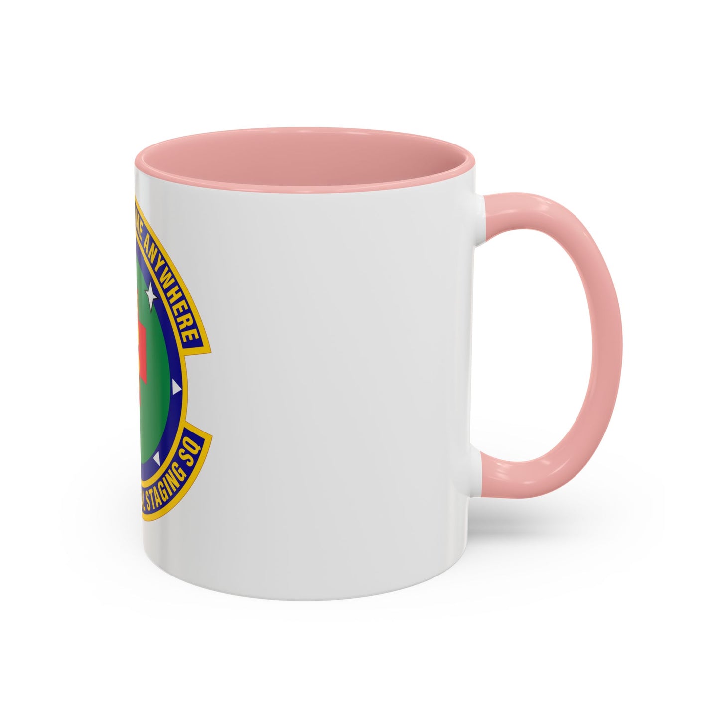 446 Aeromedical Staging Squadron AFRC (U.S. Air Force) Accent Coffee Mug