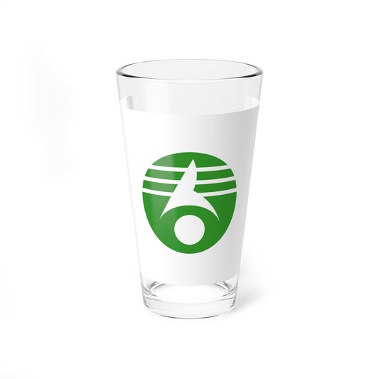 Flag of Kasukabe Saitama (Japan) Pint Glass 16oz