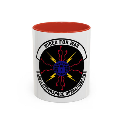 690th Cyberspace Operations (U.S. Air Force) Accent Coffee Mug