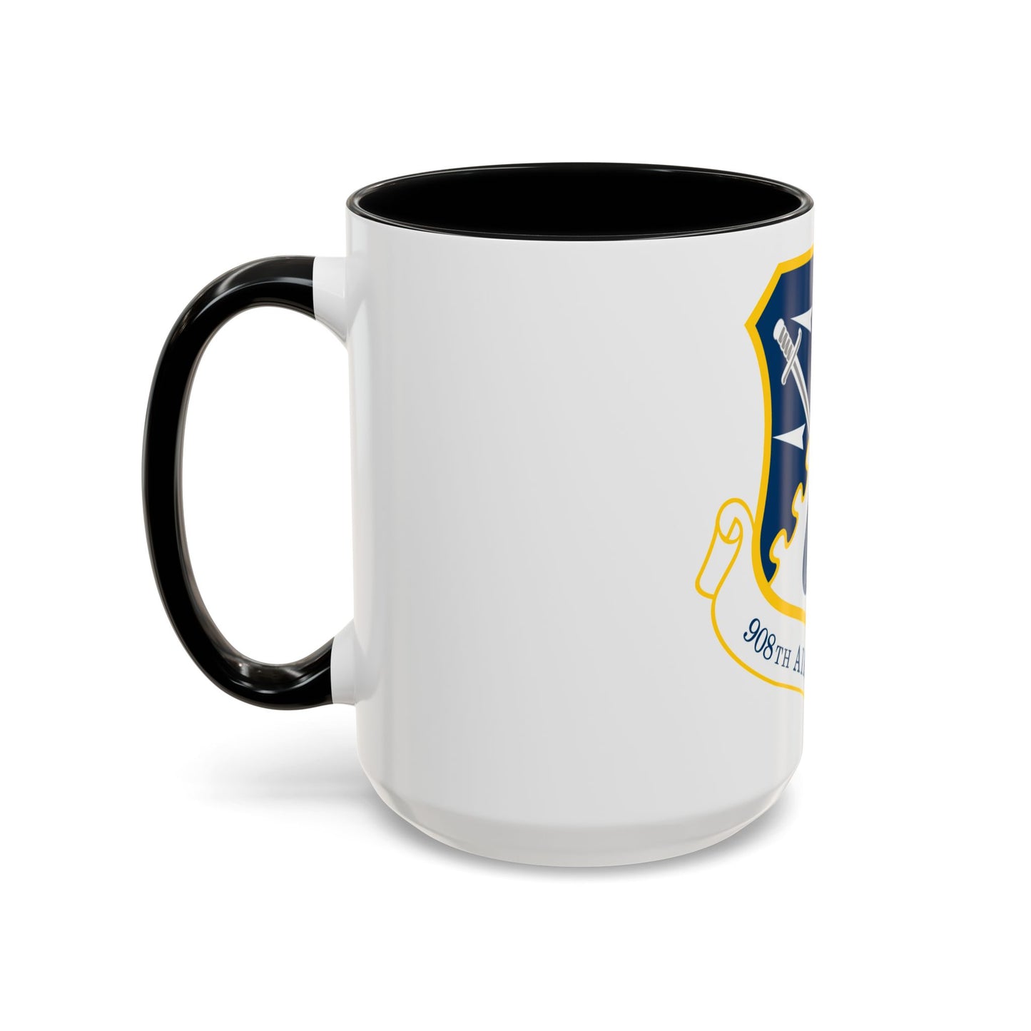 USAF 908th Airlift Wing (U.S. Air Force) Accent Coffee Mug