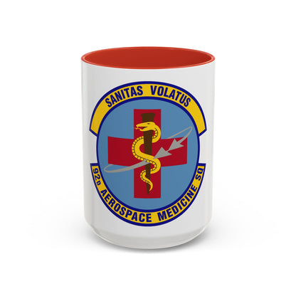 92d Aerospace Medicine Squadron (U.S. Air Force) Accent Coffee Mug