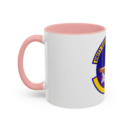 17 Operational Medical Readiness Squadron AETC (U.S. Air Force) Accent Coffee Mug