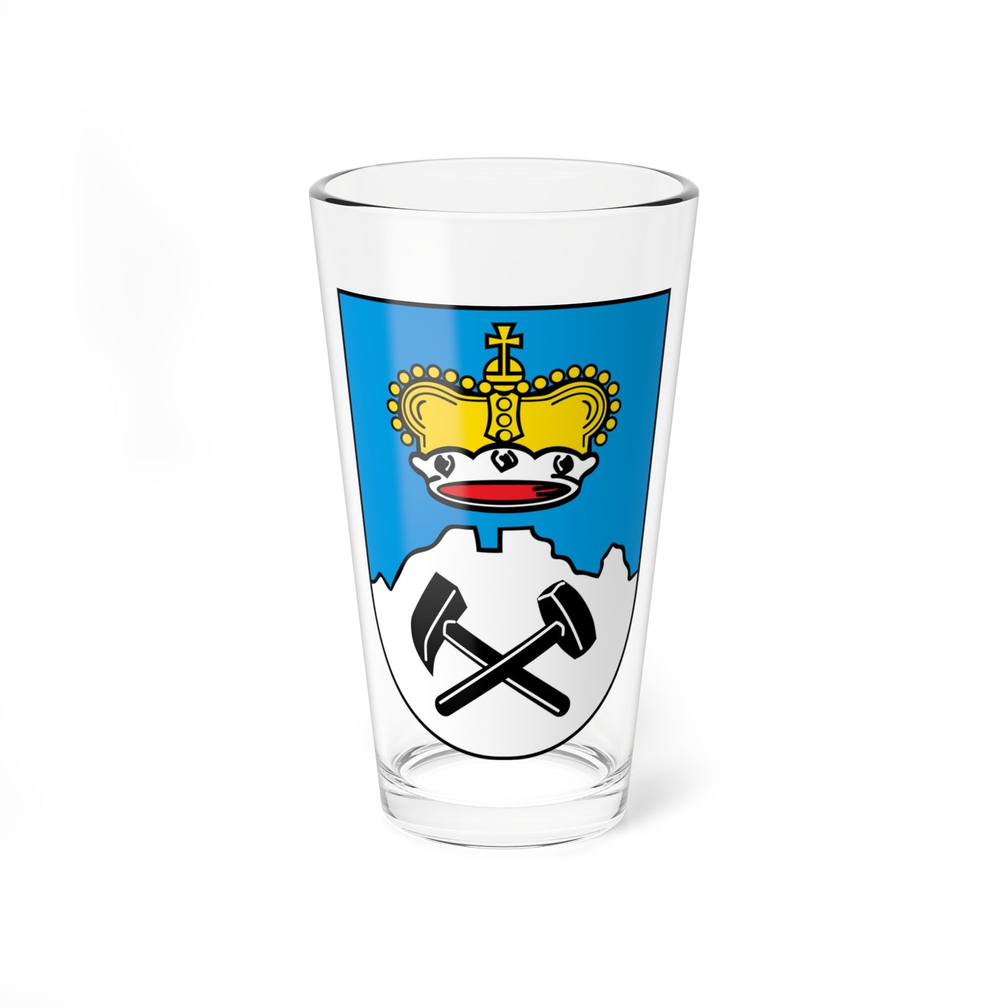 DEU Bodenmais COA (Germany) (Coat of Arms) Pint Glass 16oz