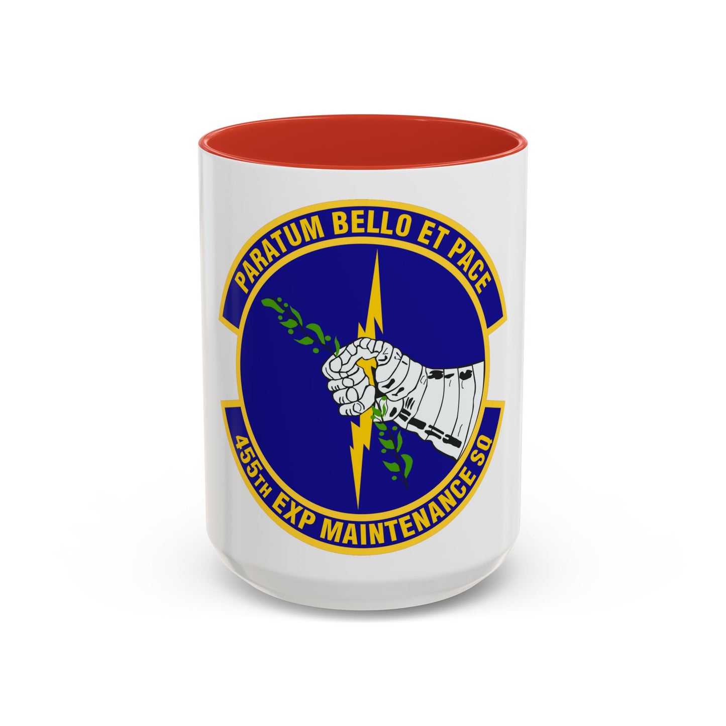 455th Expeditionary Maintenance Squadron (U.S. Air Force) Accent Coffee Mug
