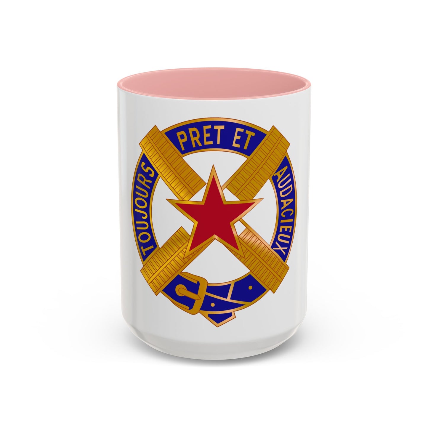 303 Cavalry Regiment USAR (U.S. Army) Accent Coffee Mug