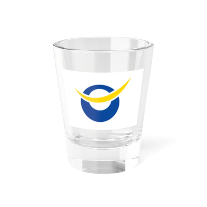 Flag of Date Fukushima (Japan) Shot Glass 1.5oz
