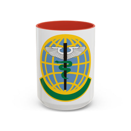 325 Medical Operations Squadron ACC (U.S. Air Force) Accent Coffee Mug