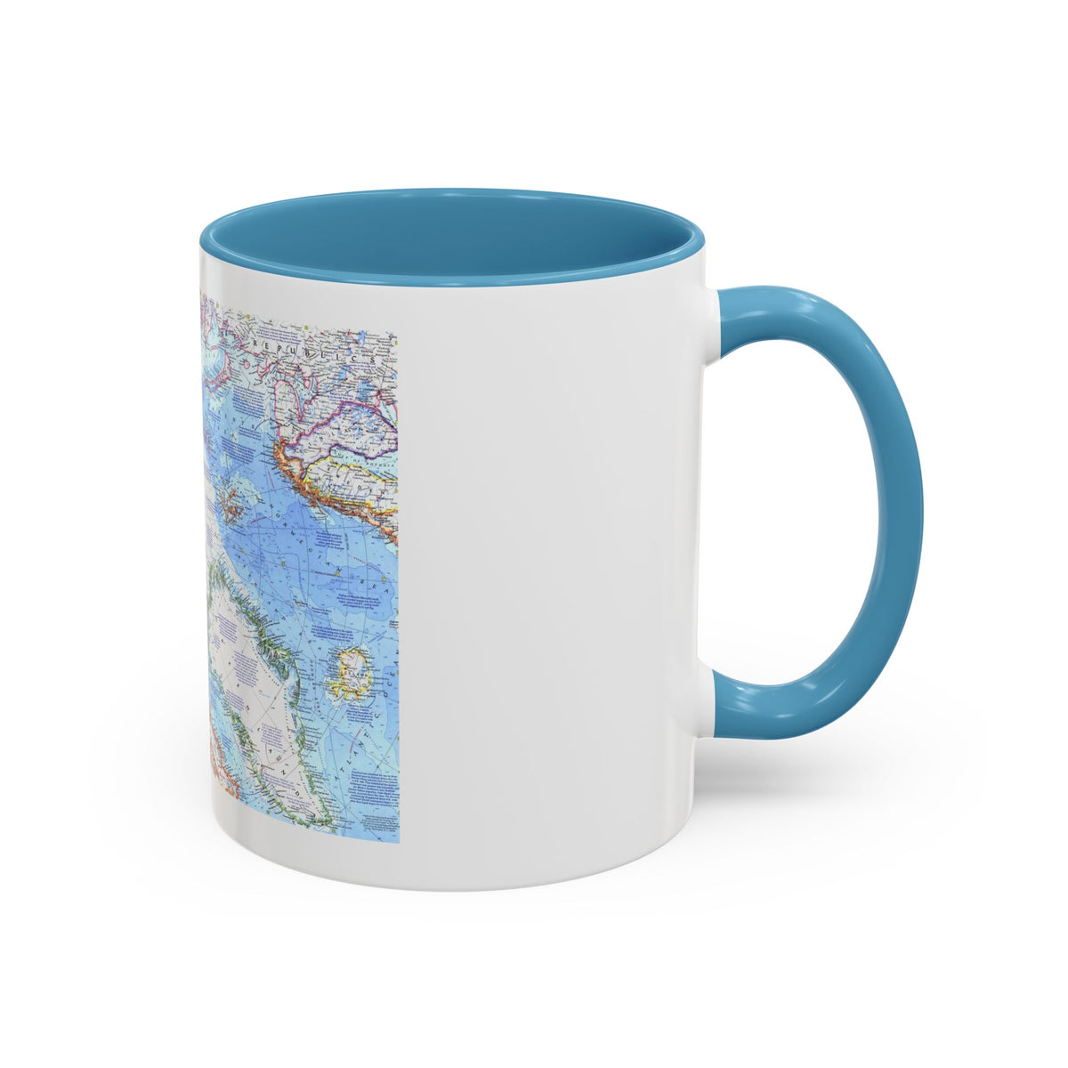 Arctic Ocean (1971) (Map) Accent Coffee Mug