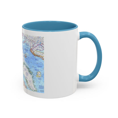 Arctic Ocean (1971) (Map) Accent Coffee Mug