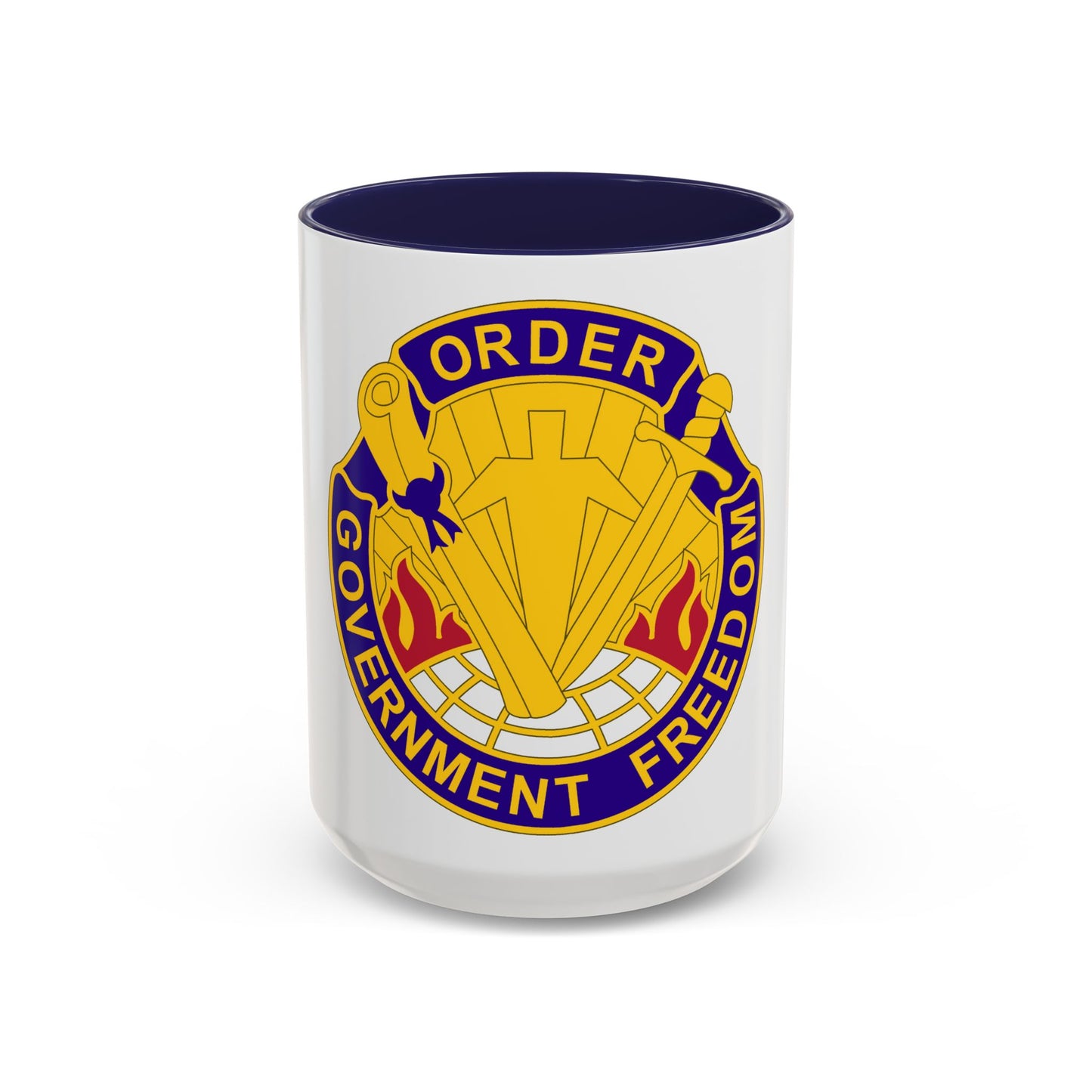 353 Civil Affairs Command 2 (U.S. Army) Accent Coffee Mug