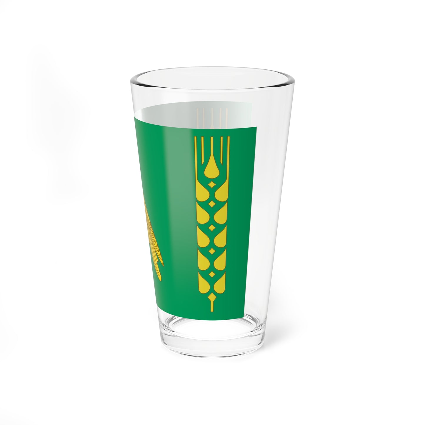 Flag of Aurgazinsky rayon (Russia) Pint Glass 16oz