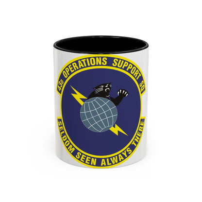 43d Operations Support Squadron (U.S. Air Force) Accent Coffee Mug