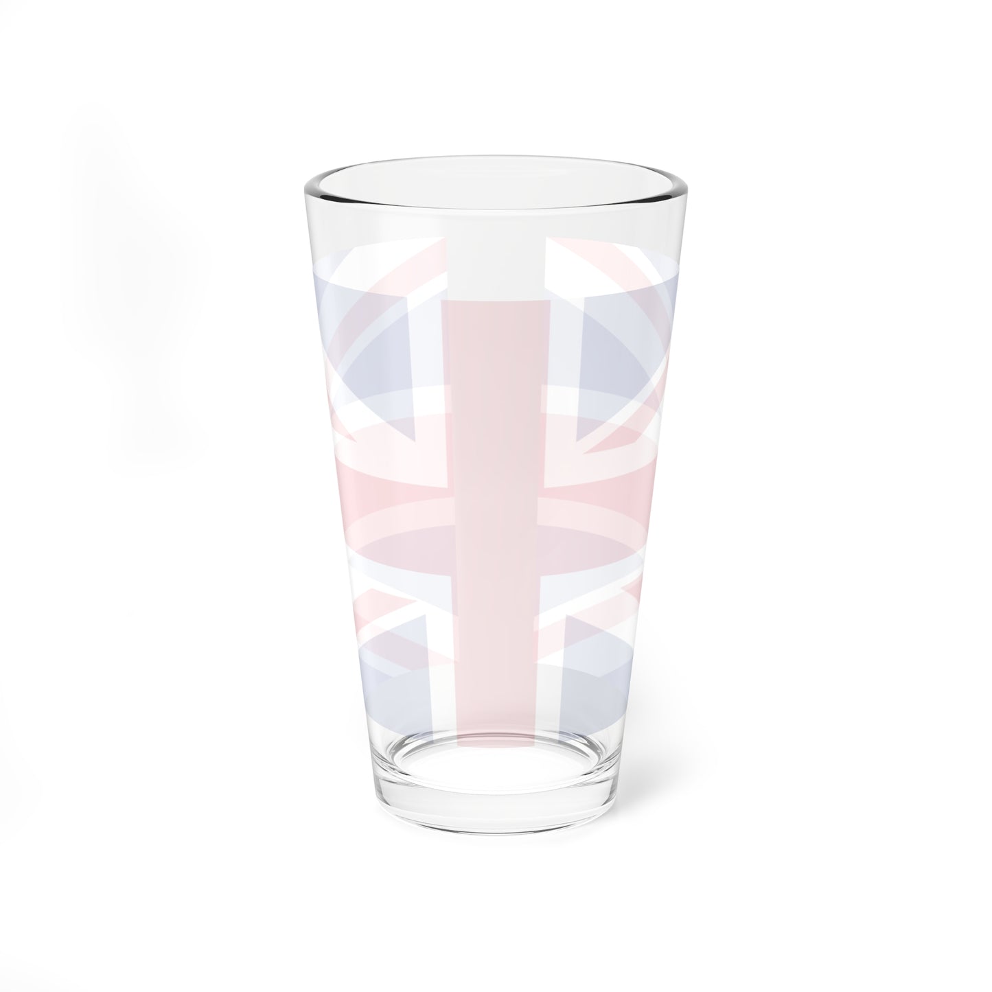 United Kingdom Flag Background (United Kingdom) Pint Glass 16oz