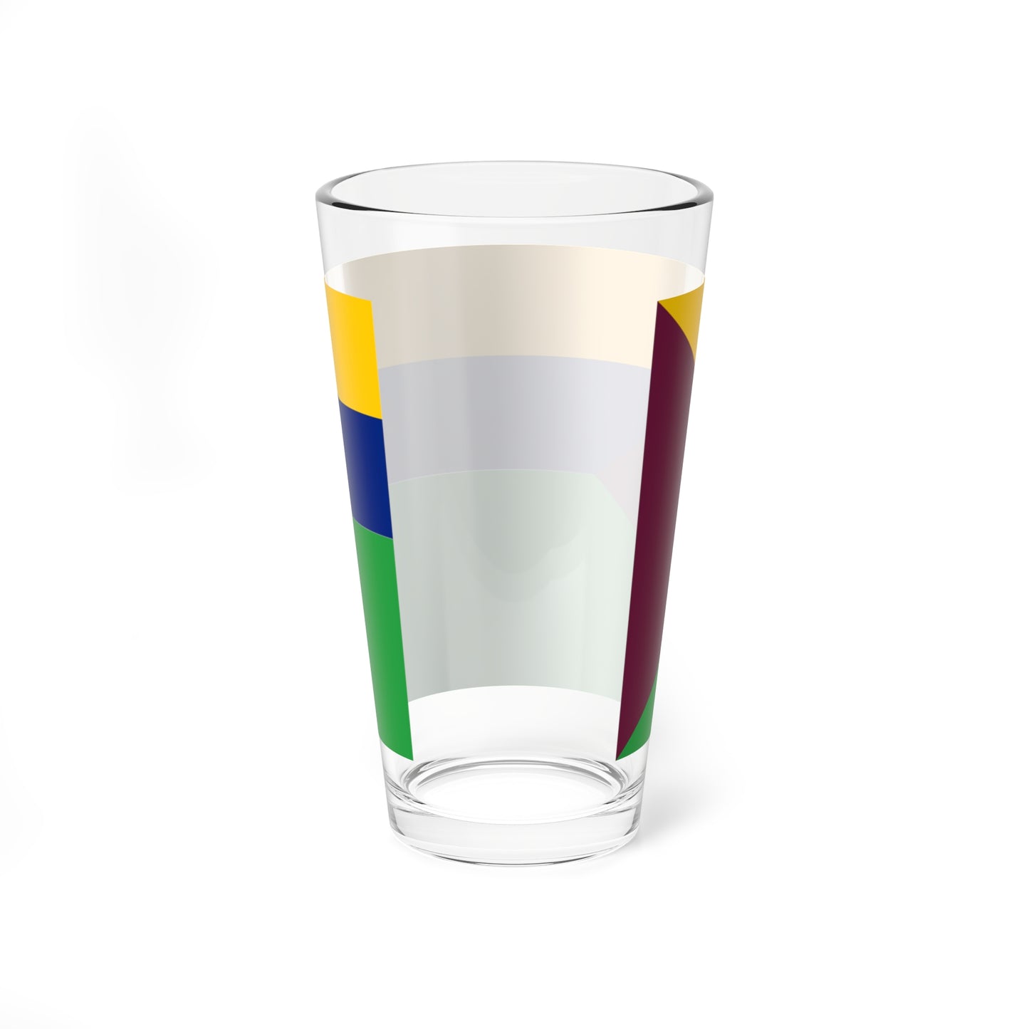 Flag of Bolivar Municipality Aragua (Venezuela) Pint Glass 16oz