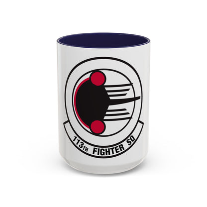 113 Fighter Squadron (U.S. Air Force) Accent Coffee Mug