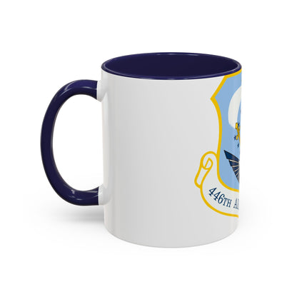 446th Airlift Wing (U.S. Air Force) Accent Coffee Mug