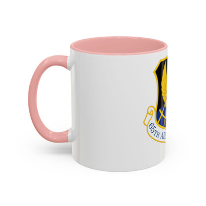 65 Air Base Group USAFE (U.S. Air Force) Accent Coffee Mug