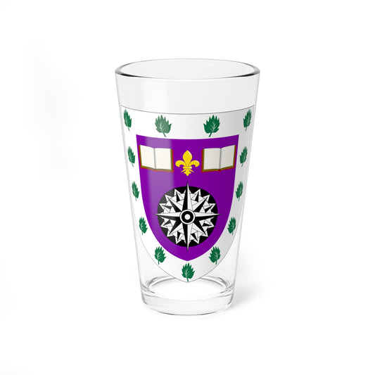 University of the Highlands and Islands arms (Scotland) (Coat of Arms) Pint Glass 16oz