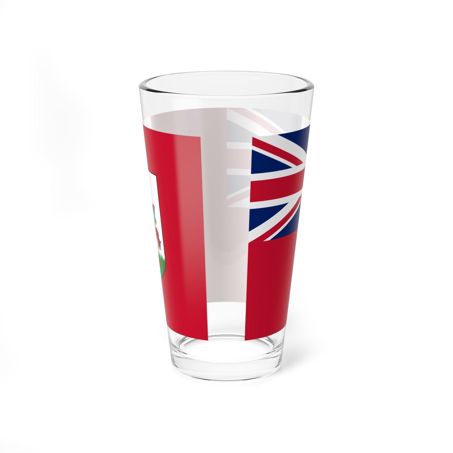 Flag of Bermuda (United Kingdom) Pint Glass 16oz