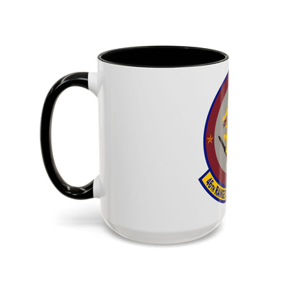 46 Range Control Squadron AFMC (U.S. Air Force) Accent Coffee Mug