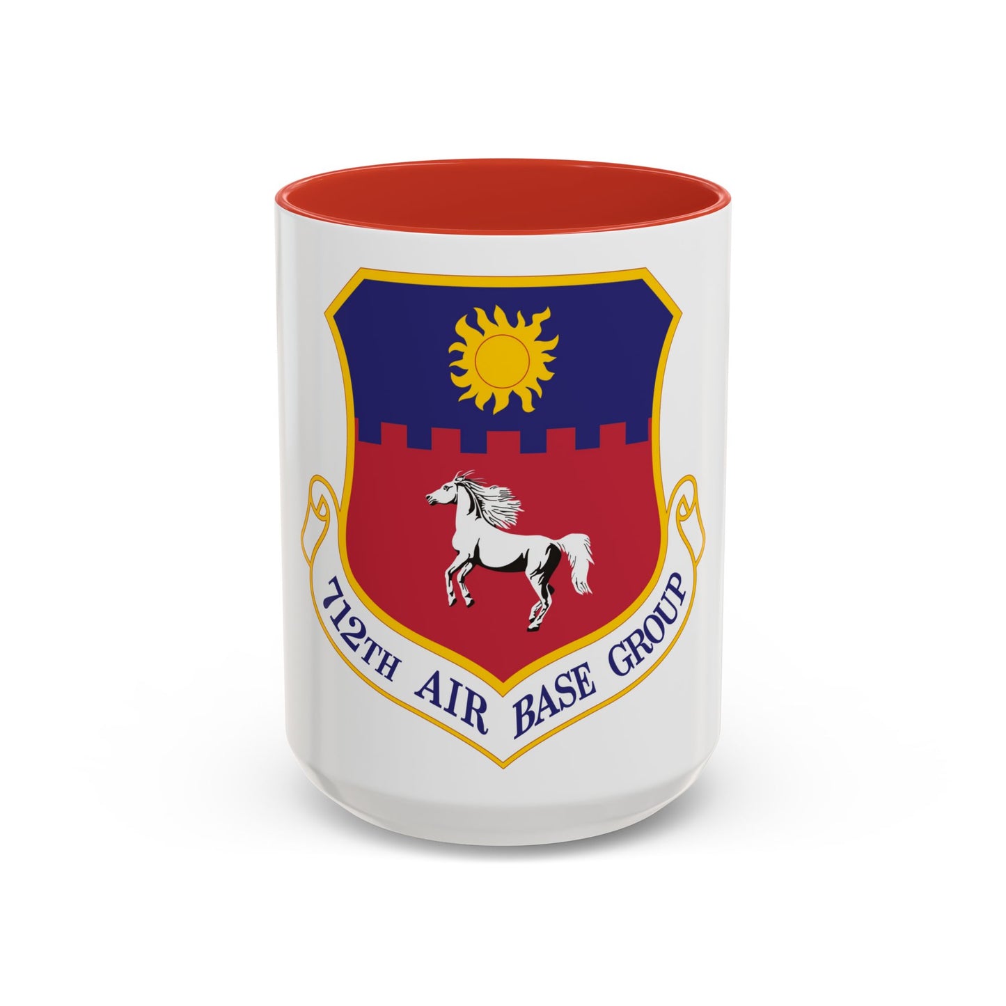 712th Air Base Group (U.S. Air Force) Accent Coffee Mug