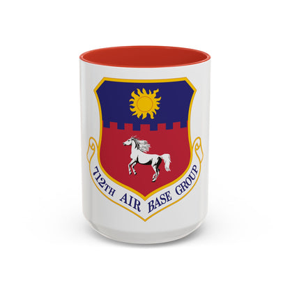 712th Air Base Group (U.S. Air Force) Accent Coffee Mug