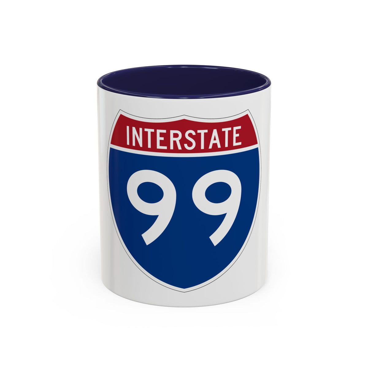 Interstate 99 (U.S. Highways) Accent Coffee Mug