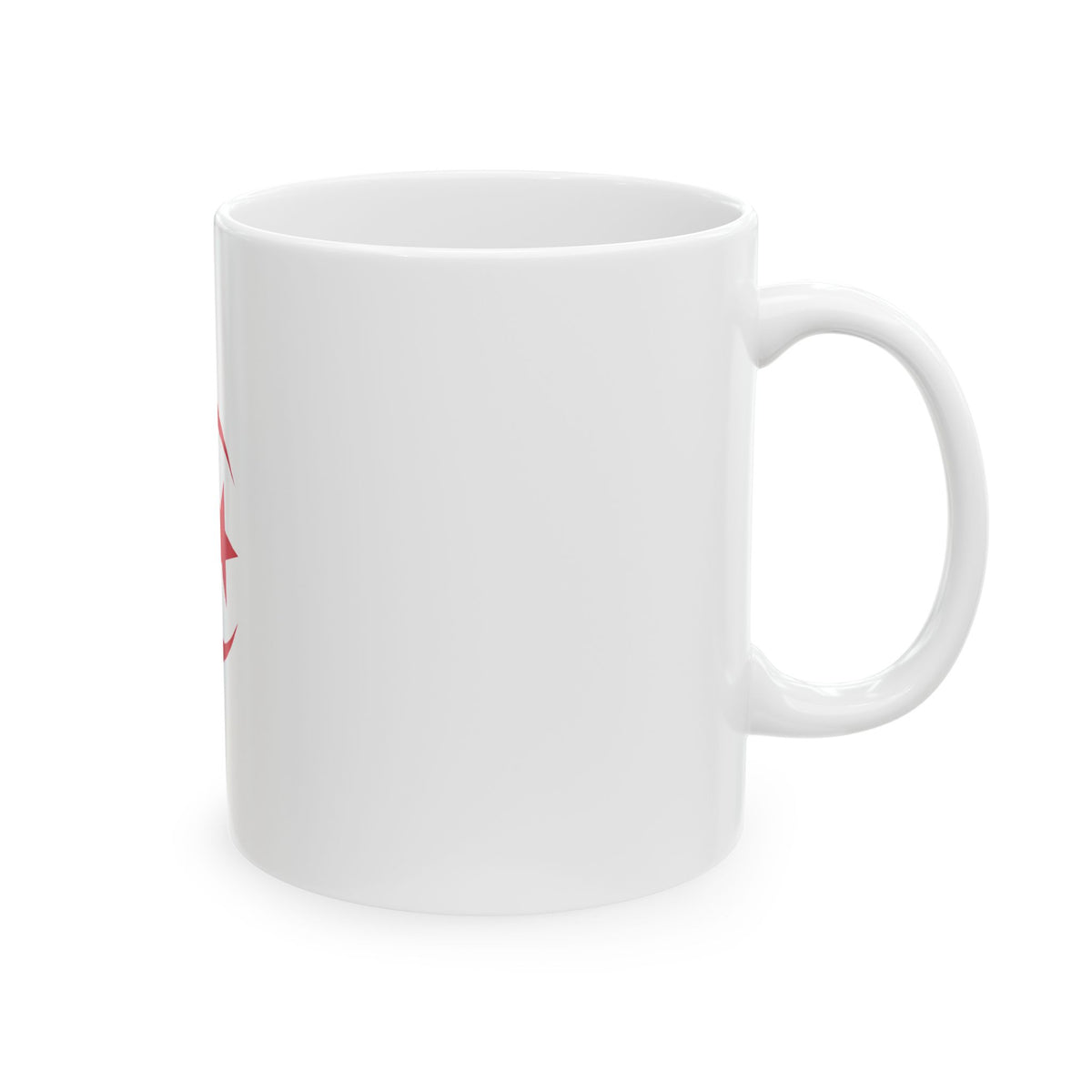 Naval Ensign of Algeria - White Coffee Mug