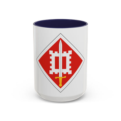 18th Engineer Brigade (U.S. Army) Accent Coffee Mug