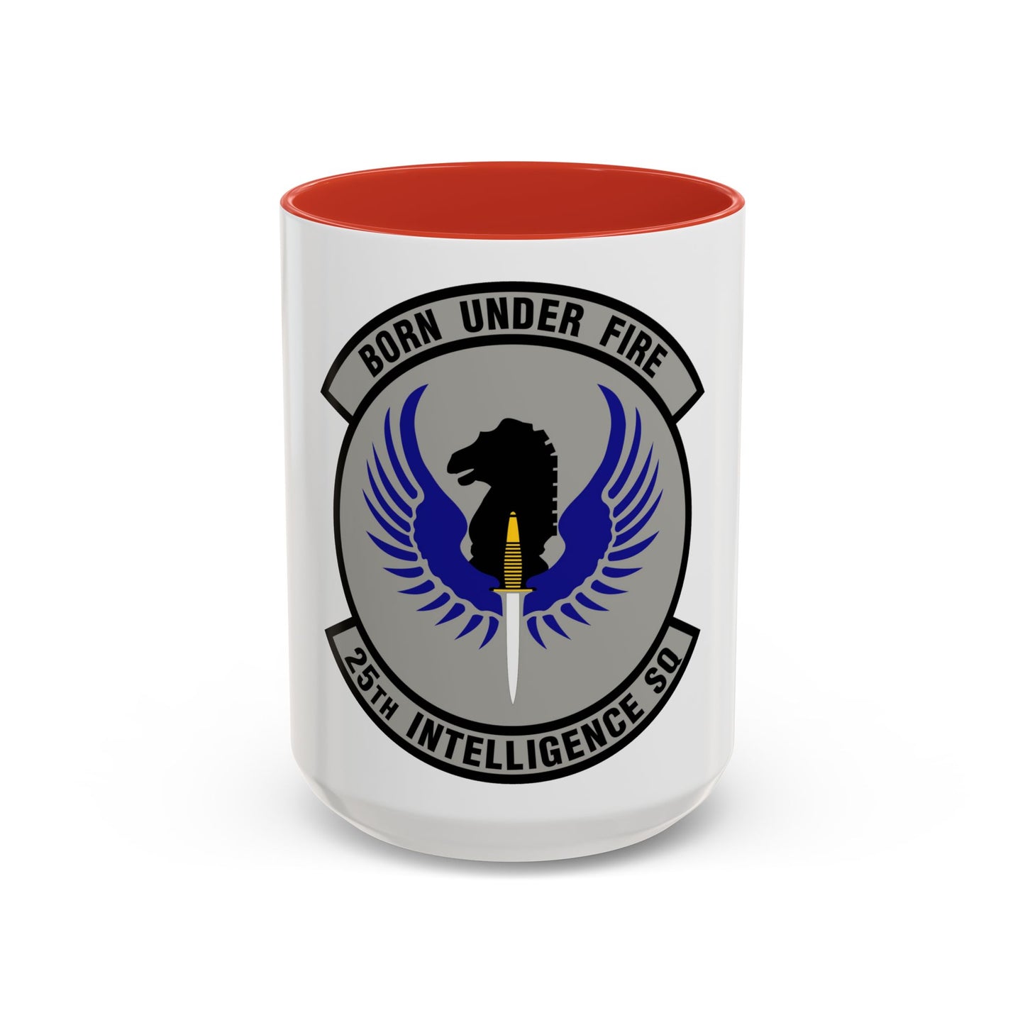 25 Intelligence Squadron AFISRA (U.S. Air Force) Accent Coffee Mug