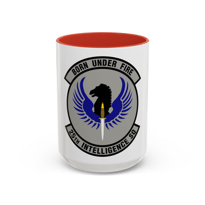 25 Intelligence Squadron AFISRA (U.S. Air Force) Accent Coffee Mug