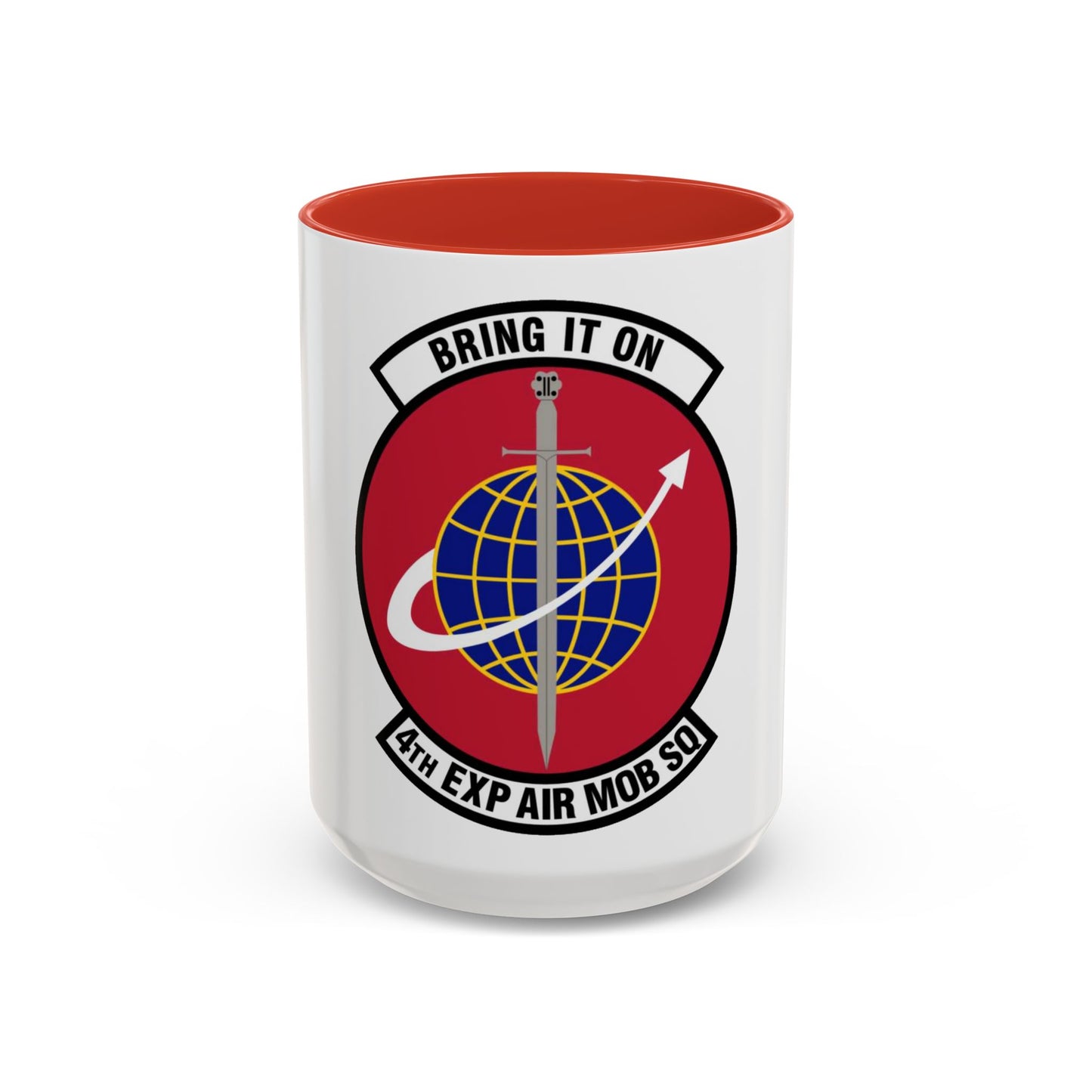 4th Expeditionary Air Mobility Squadron (U.S. Air Force) Accent Coffee Mug