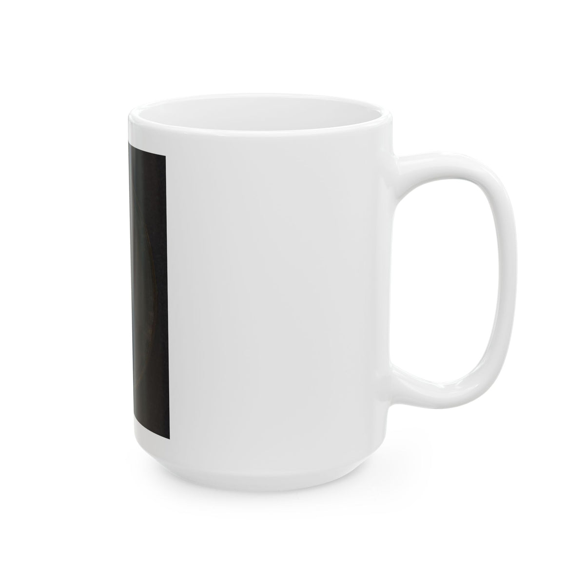 Unidentified Soldier In Pendant 001 (U.S. Civil War) White Coffee Mug
