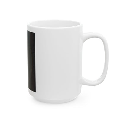 Unidentified Soldier In Pendant 001 (U.S. Civil War) White Coffee Mug