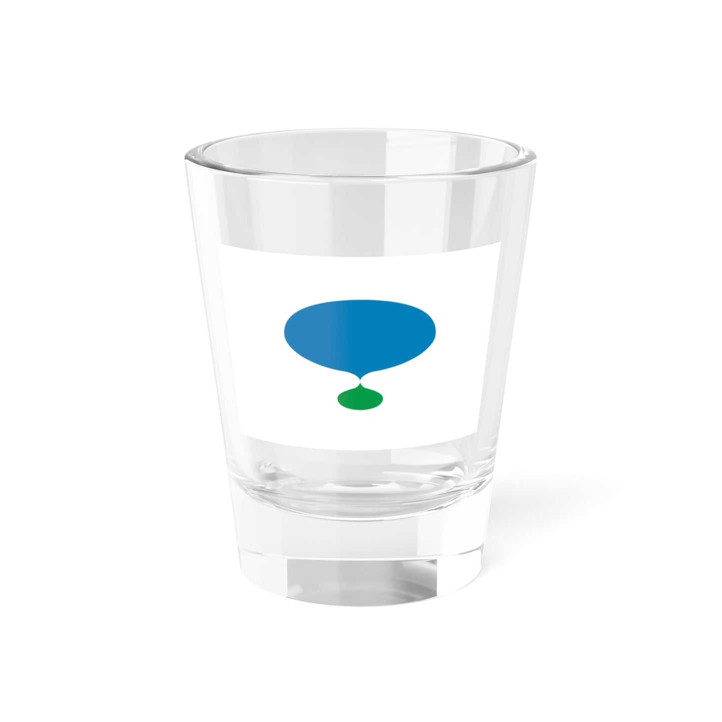 Flag of Konan Shiga (Japan) Shot Glass 1.5oz